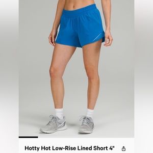 NWOT Lululemon Hotty Hot shorts - Never worn